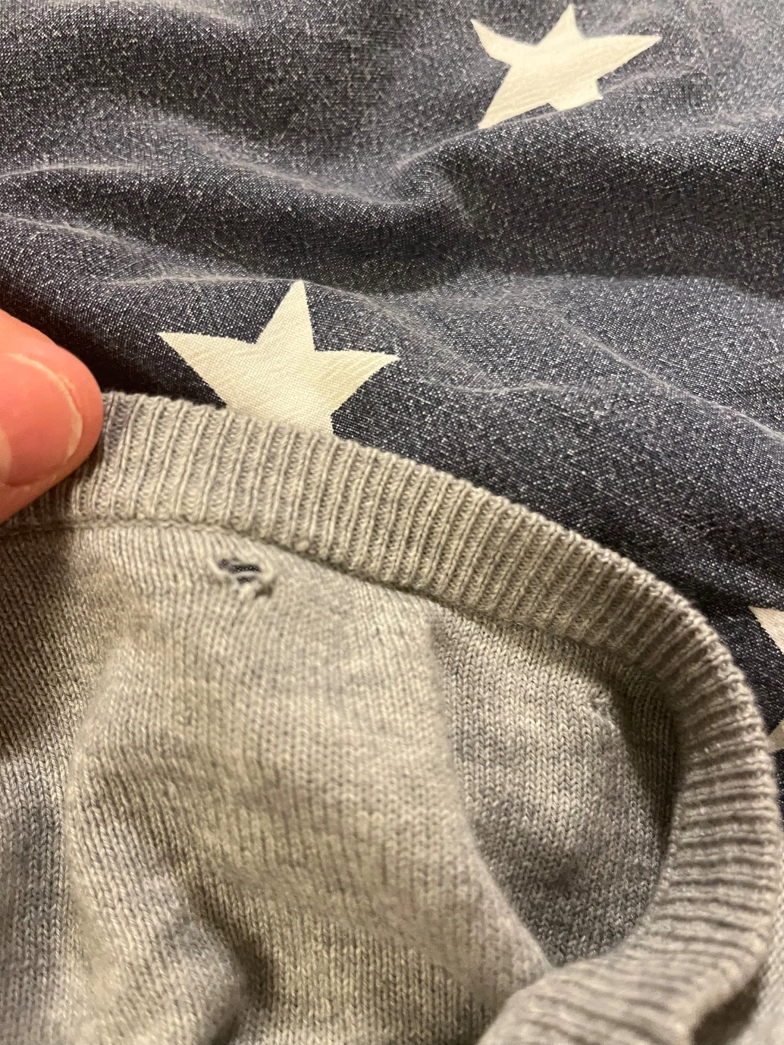 Grå långärmad tröja från Ralph Lauren - 2