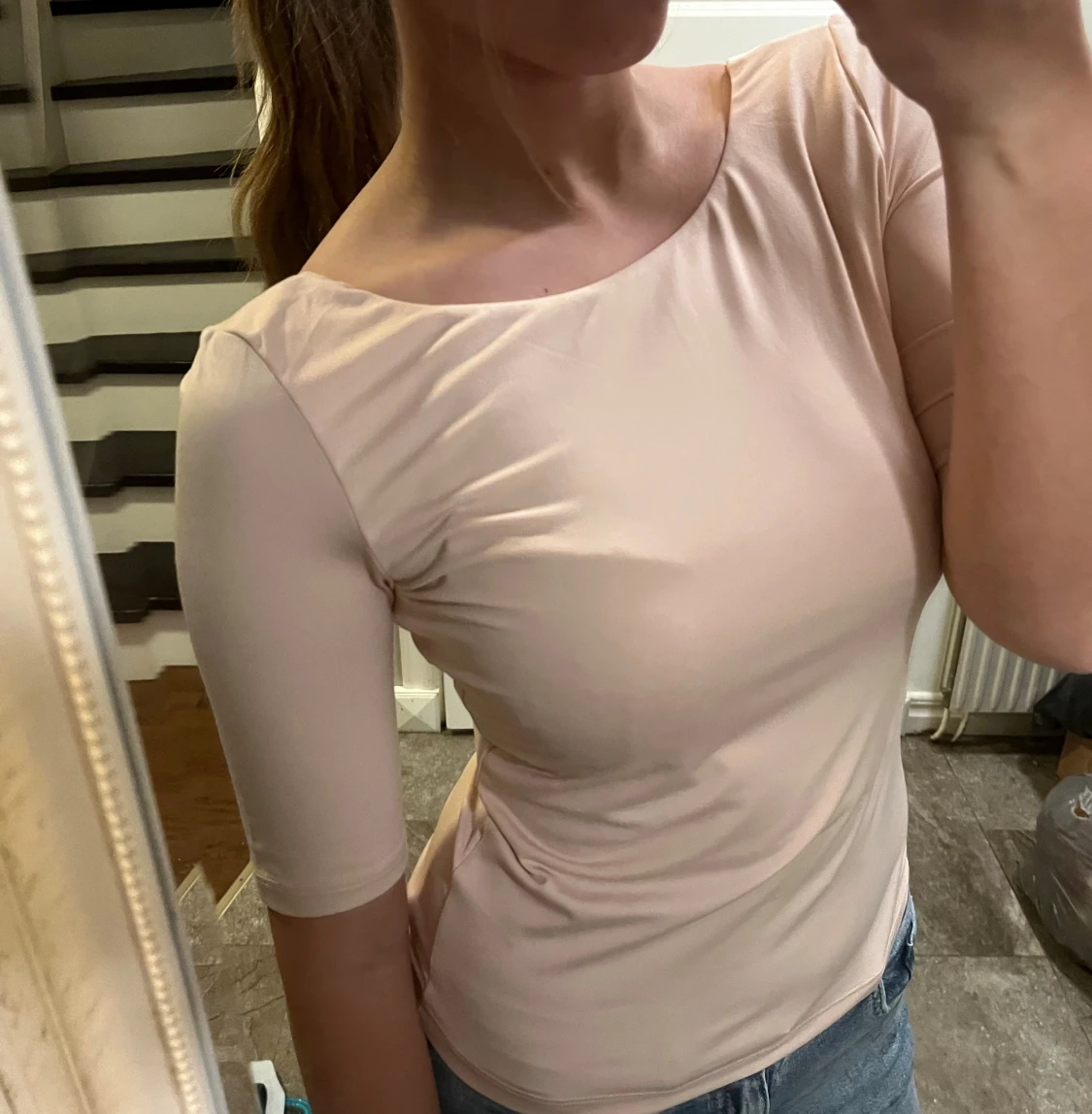 Trekvarts tröja från hm