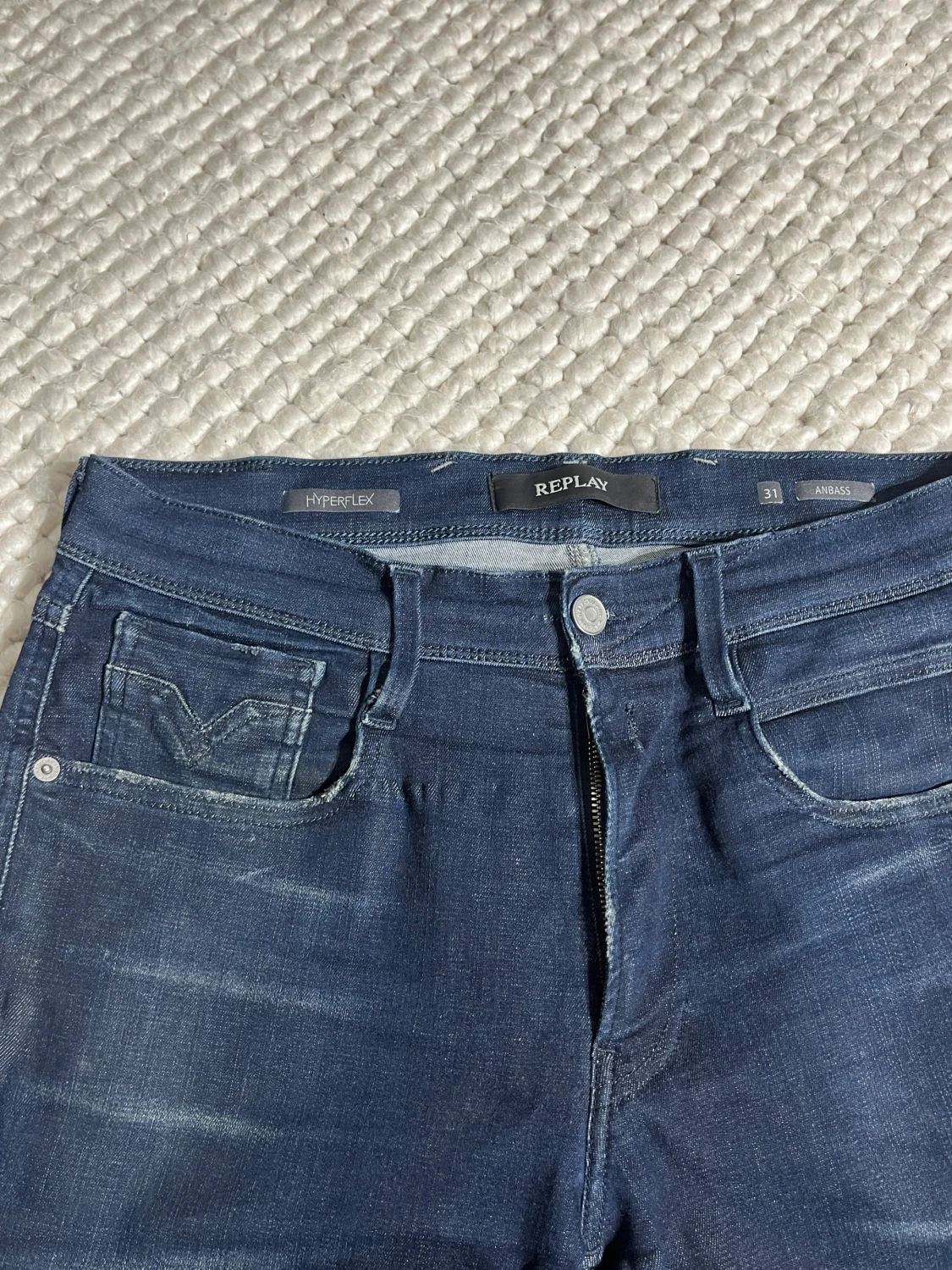 Replay Anbass Hyperflex Slim Fit Jeans - 3