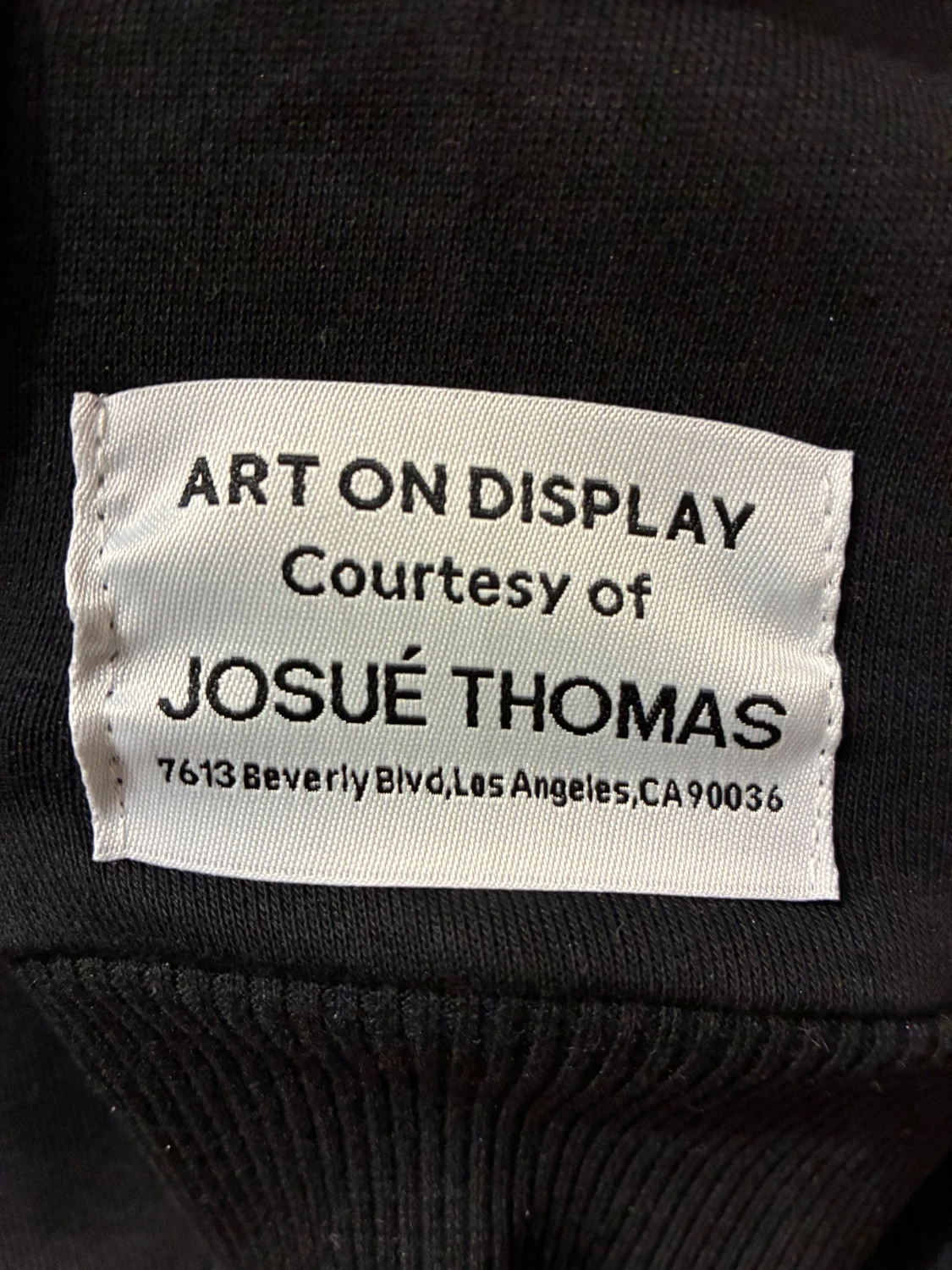 Svart hoodie från Gallery Dept. - 1