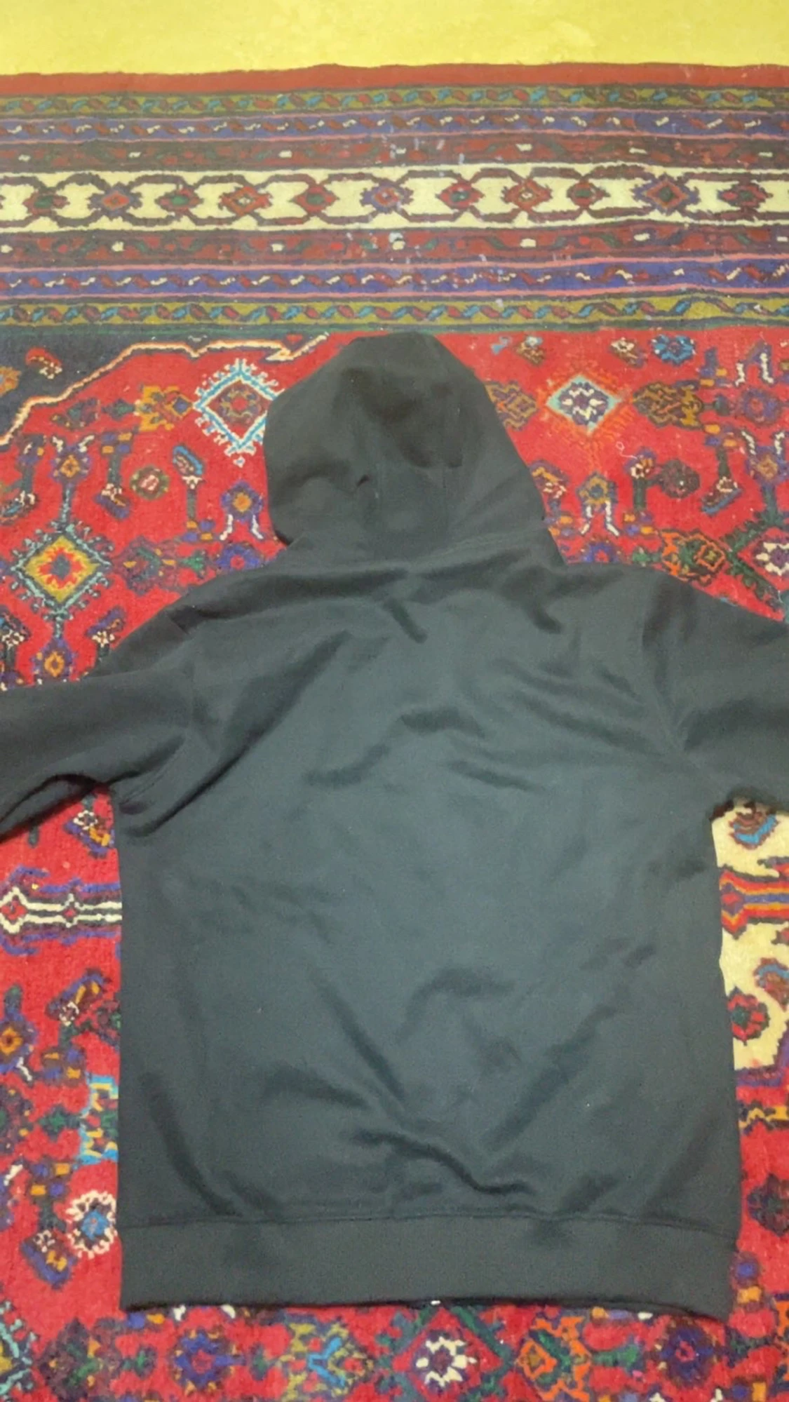 Svart Burberry hoodie med dragkedja - 1