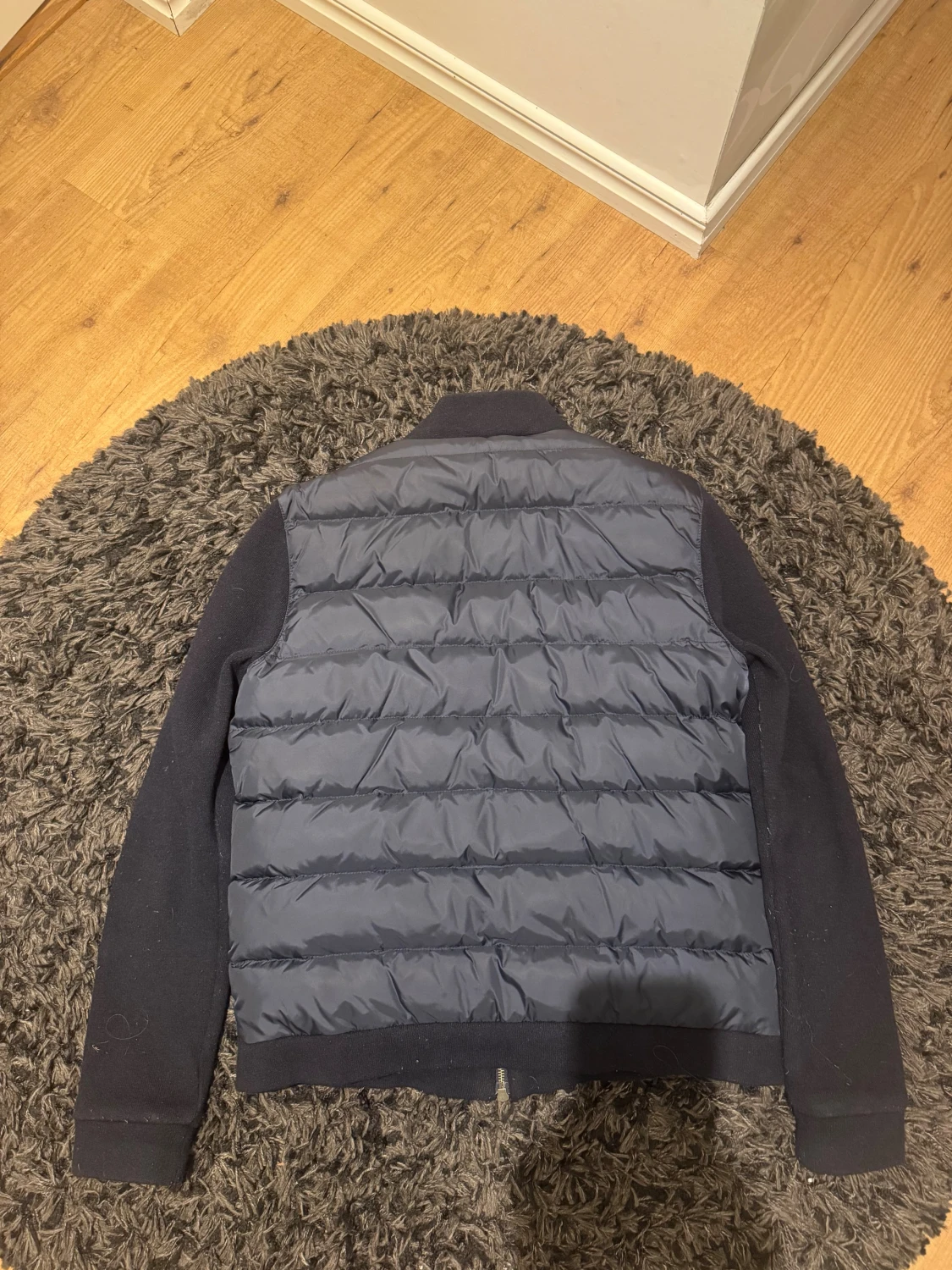 Mörkblå pufferjacka Woolrich Teton - 1