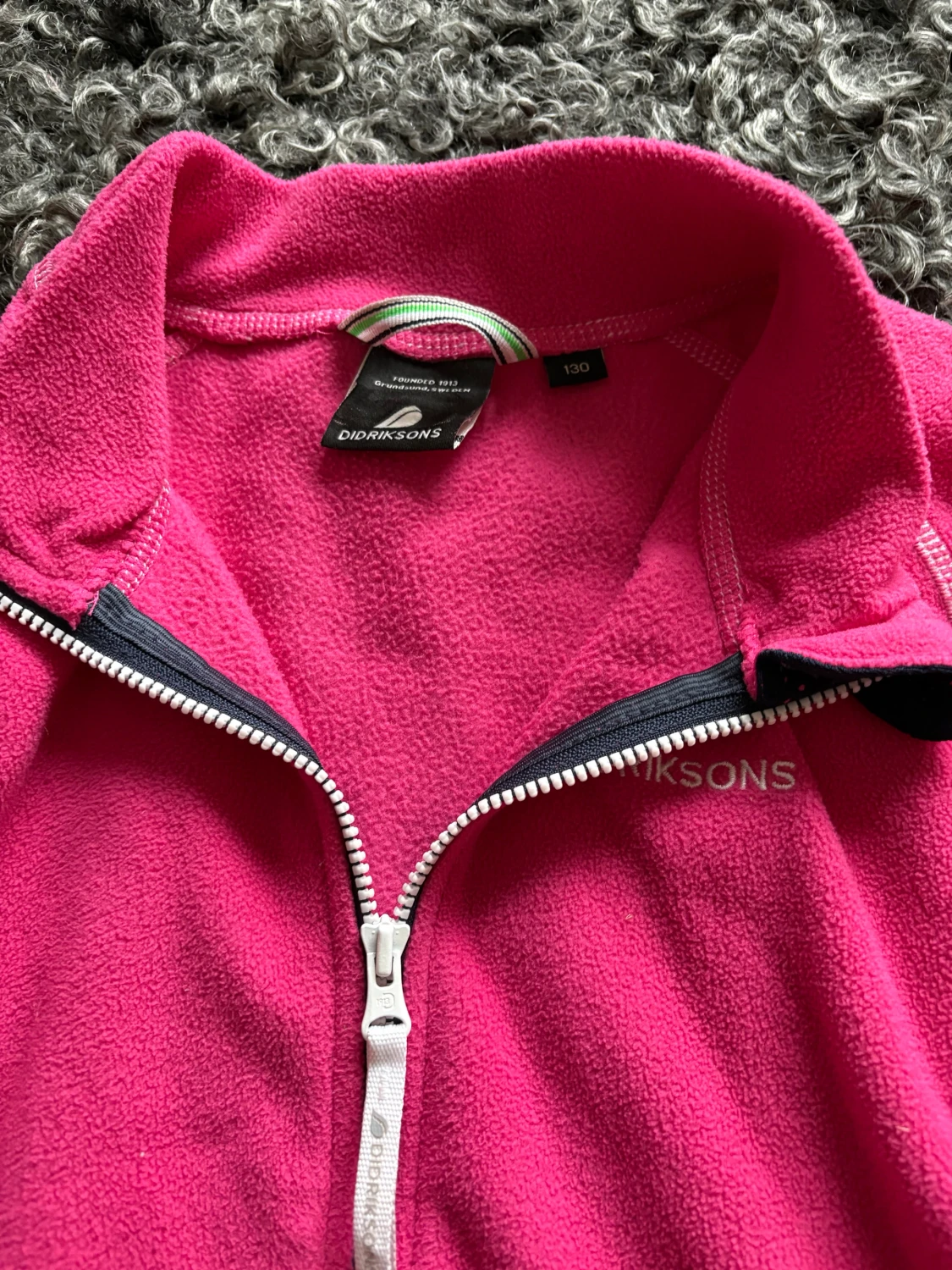 Rosa fleecejacka från Didriksons - 1