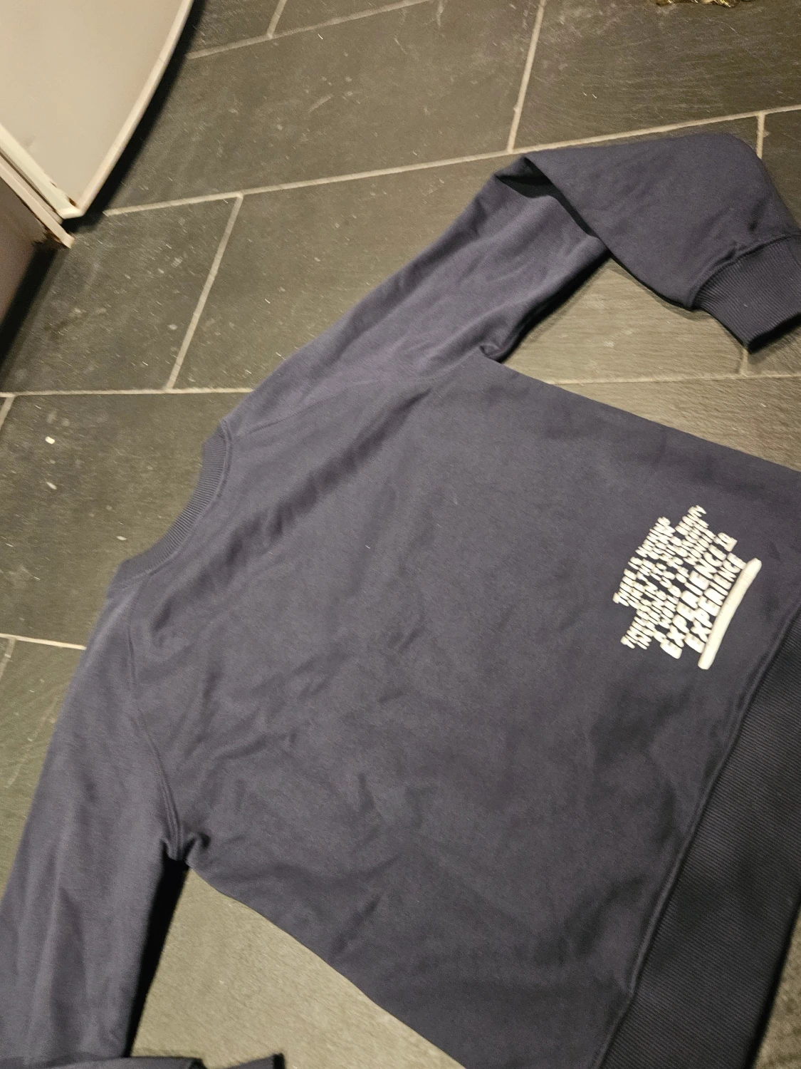 Mörkblå sweatshirt från Didriksons