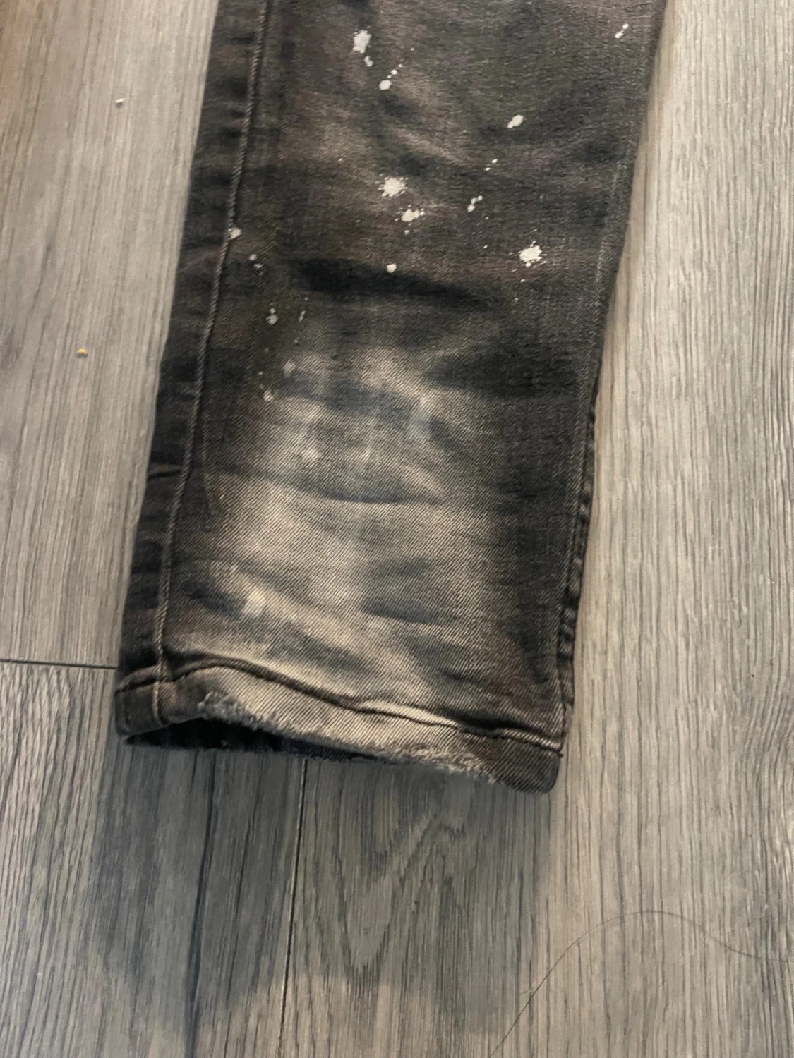 Svarta Dsquared2 jeans med splatter - 5