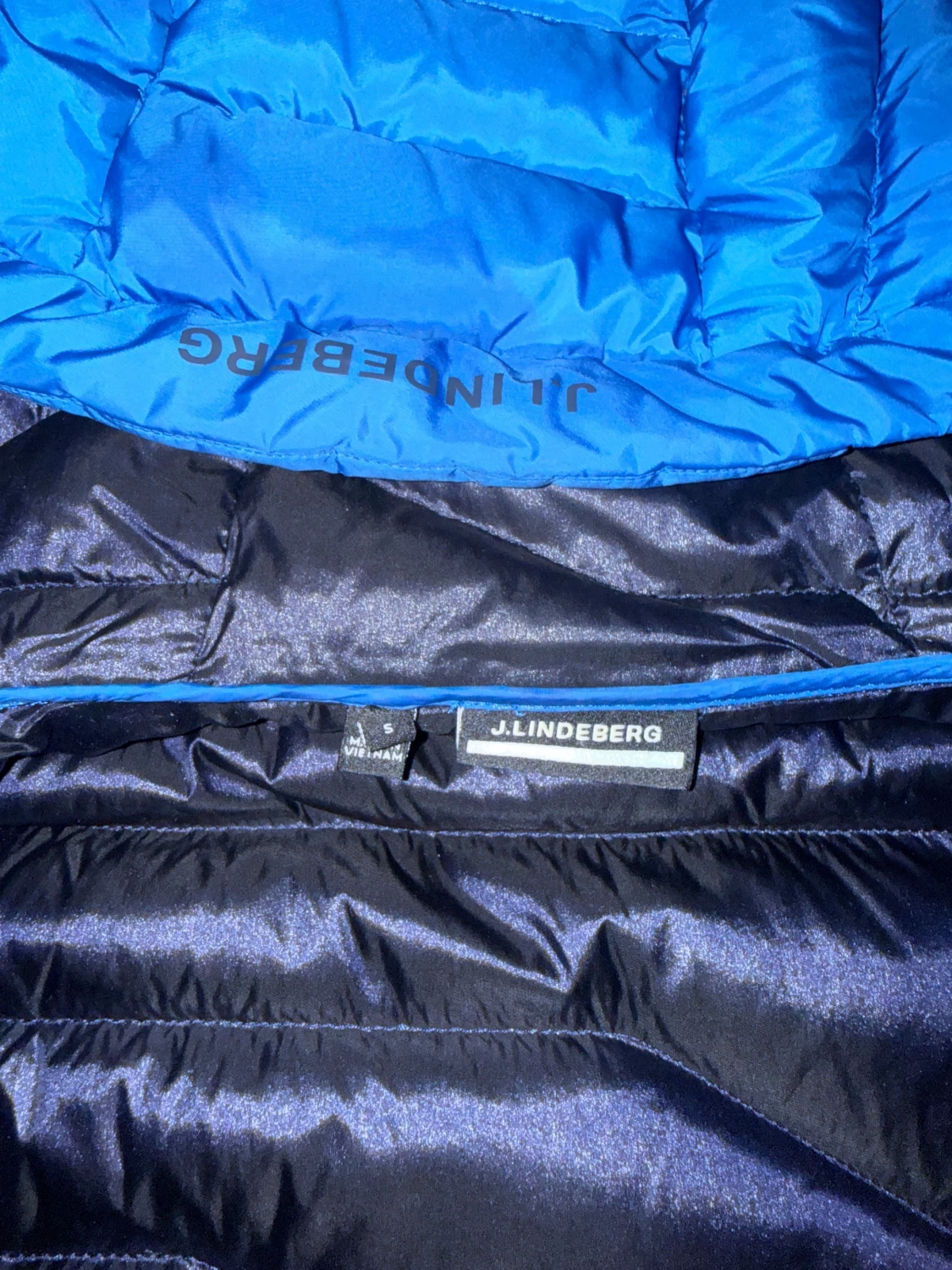 Blå dunjacka från J.Lindeberg - 3