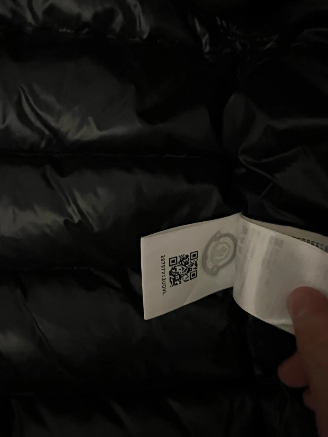 Svart dunväst från Moncler - 2