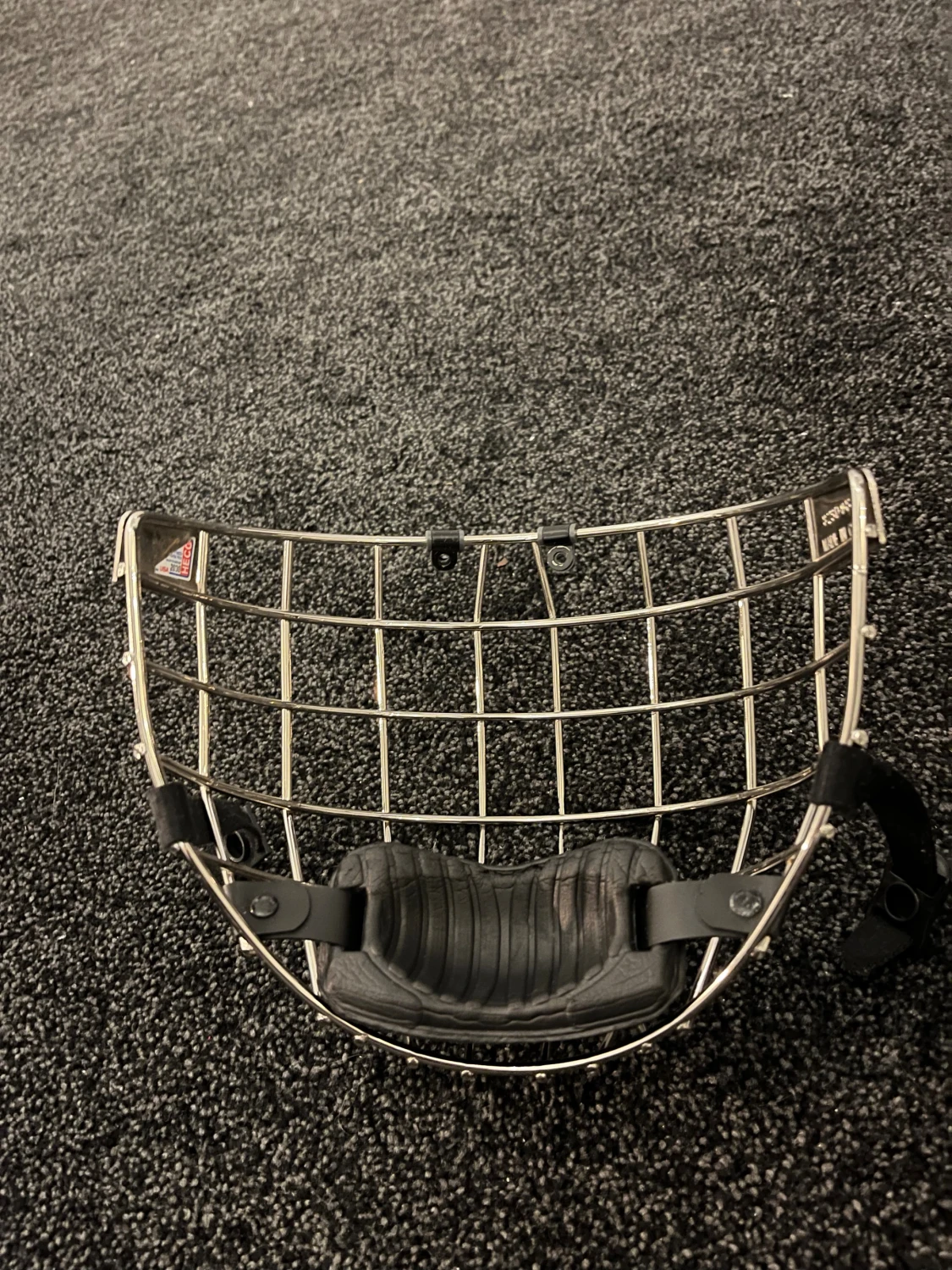 CCM hockeygaller i silver - 1