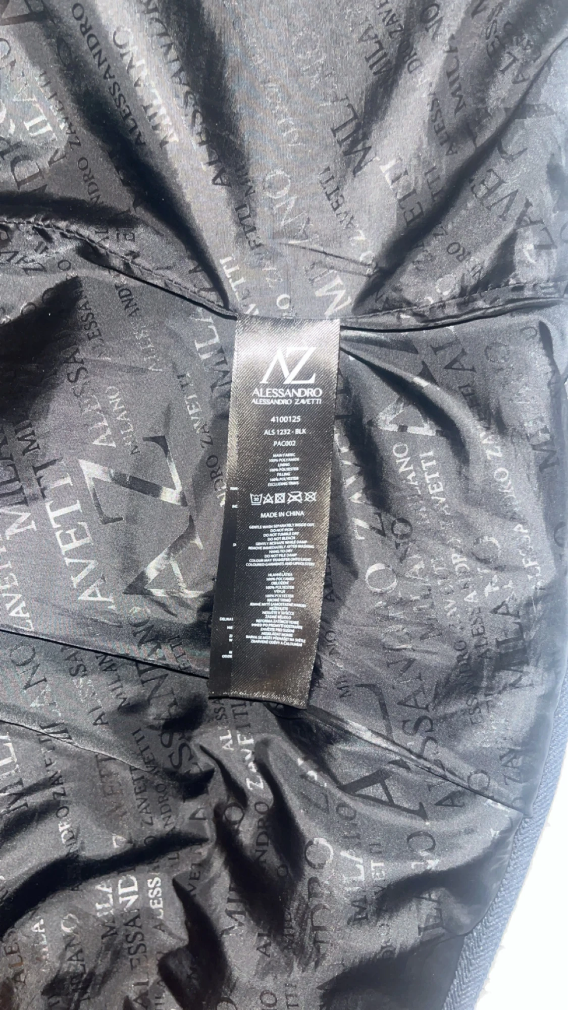 Svart dunväst Alessandro Zavetti XS - 4