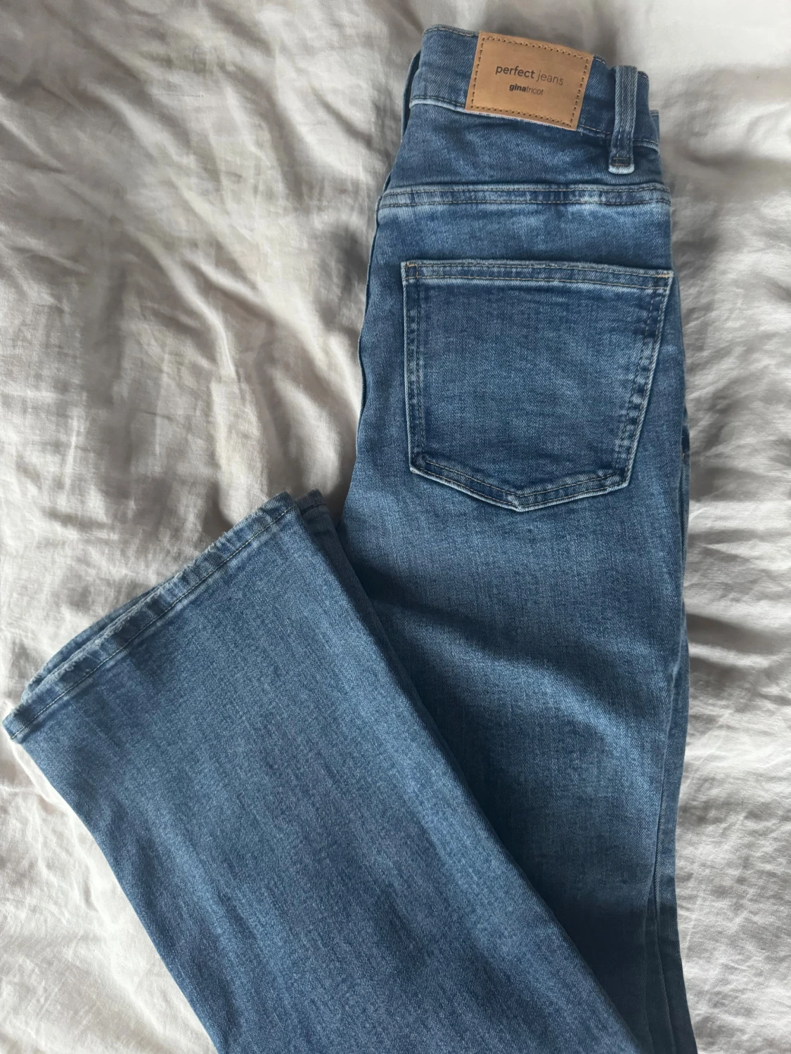 Low petite bootcut jeans storlek 32 petite - 1