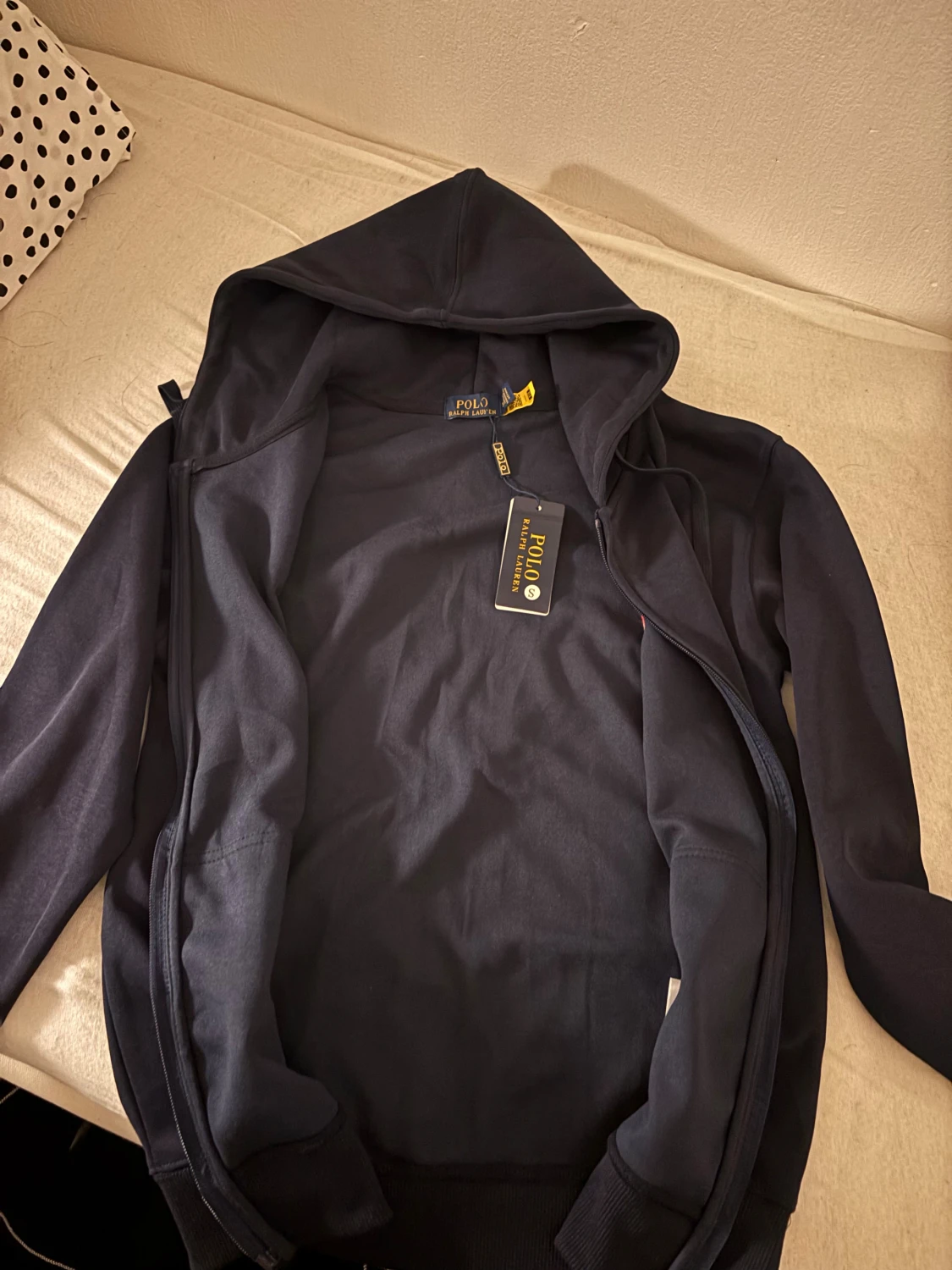 Marinblå hoodie från Polo Ralph Lauren - 1