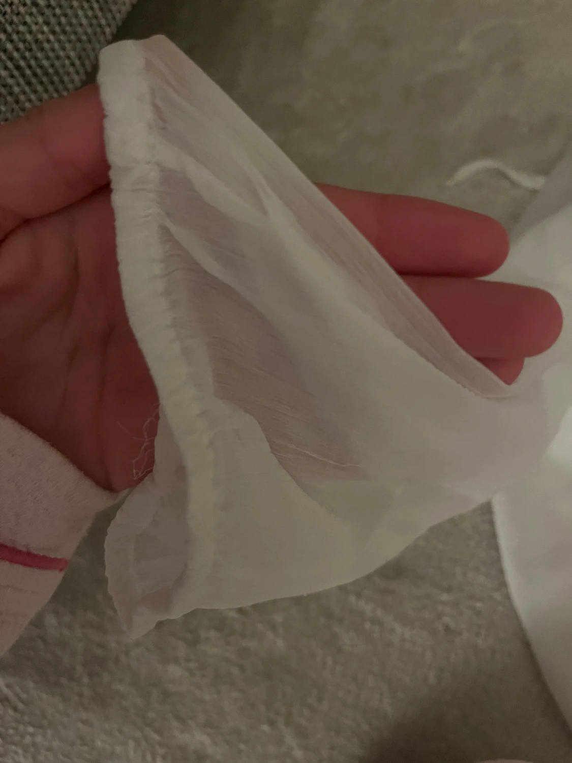 Vit blus med spets från Vero Moda - 4