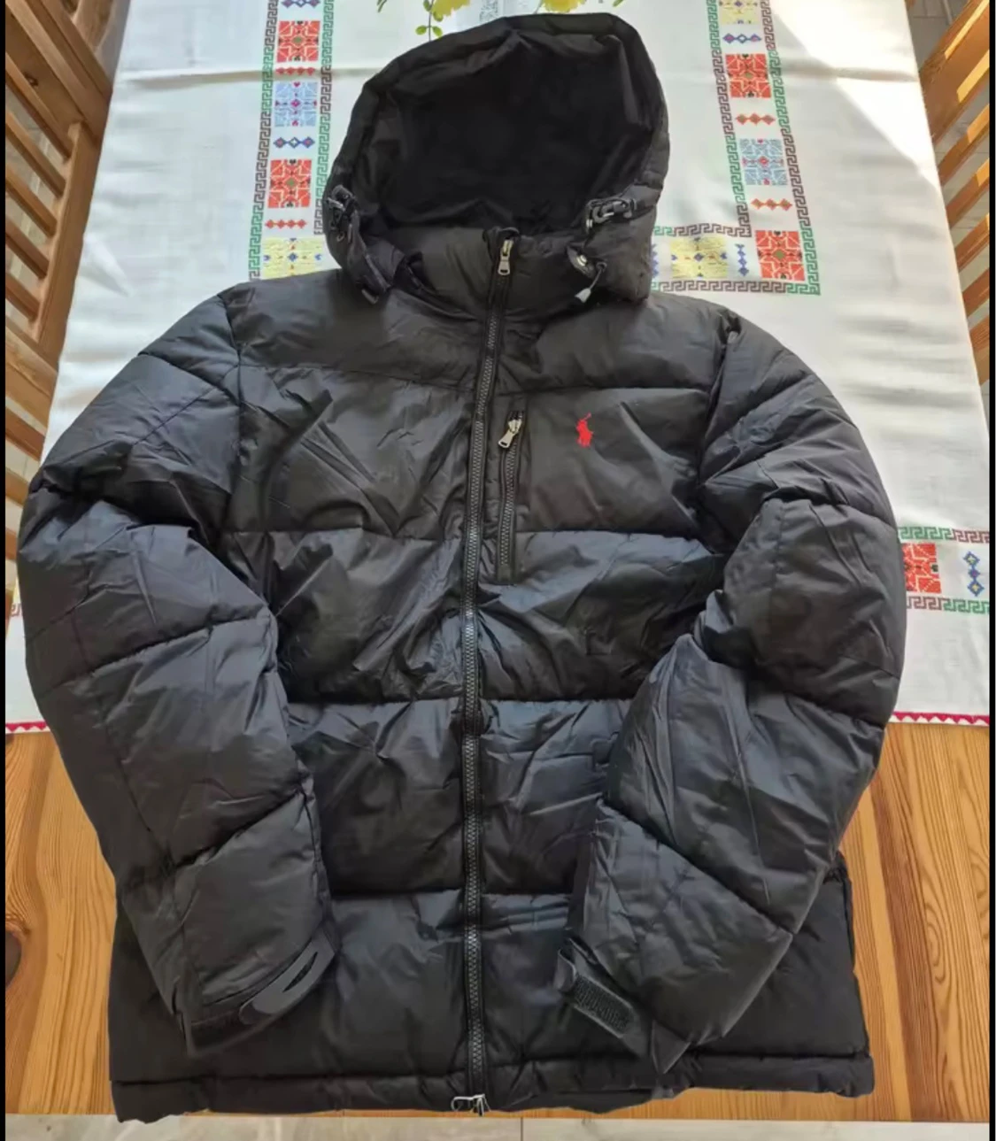 Svart pufferjacka från Polo Ralph Lauren