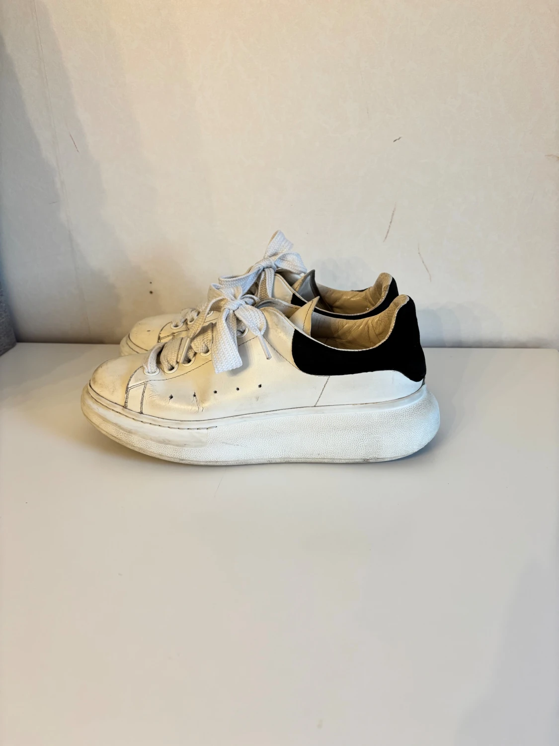Alexander McQueen vita sneakers - 1