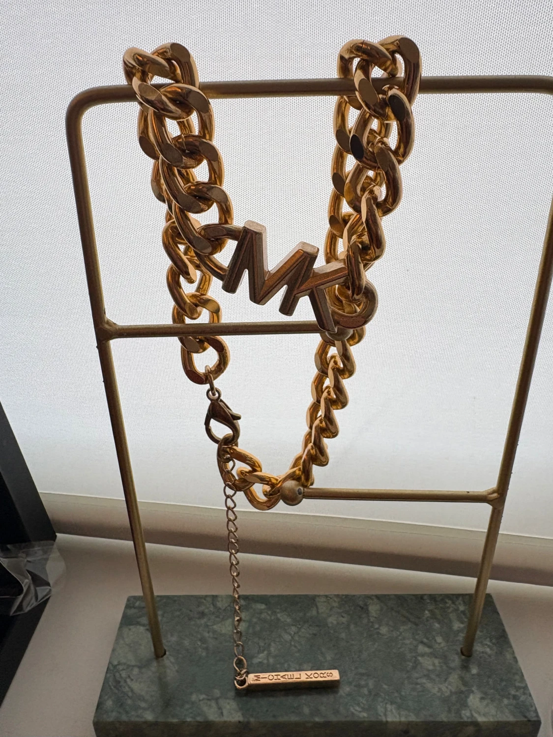 Guldigt halsband Michael Kors - 1