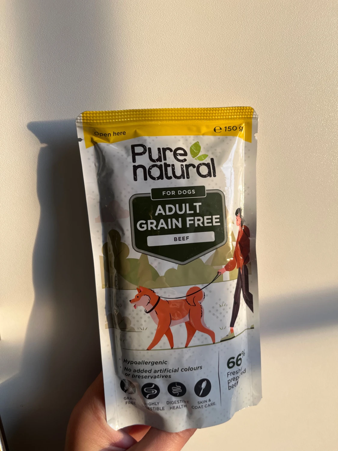 Purenatural Dog Adult Grain Free Beef 150 g - 1