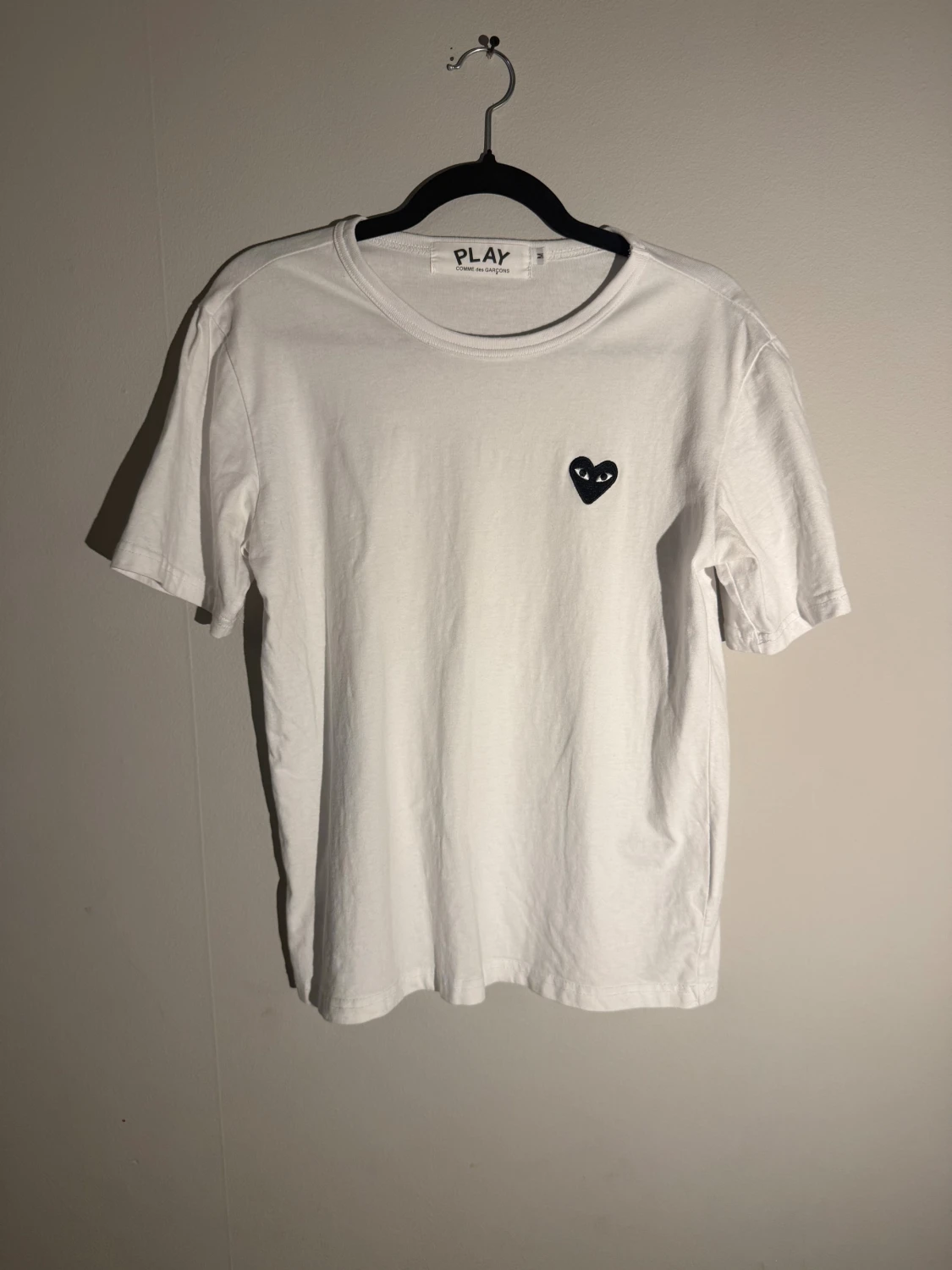 Vit Comme des Garçons Play t-shirt