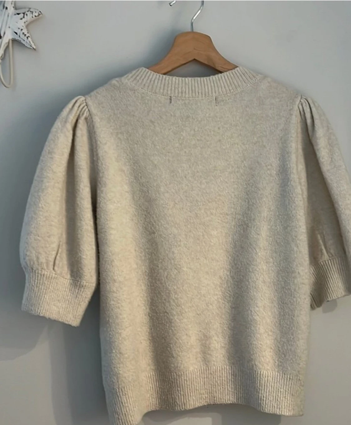 Beige stickad tröja Vero Moda - 2