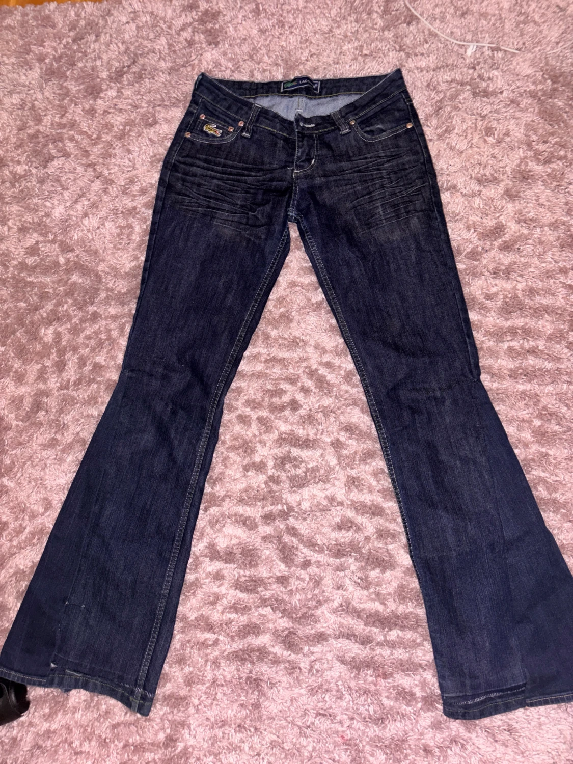 Bootcut jeans från Lacoste, mörkblå - 3