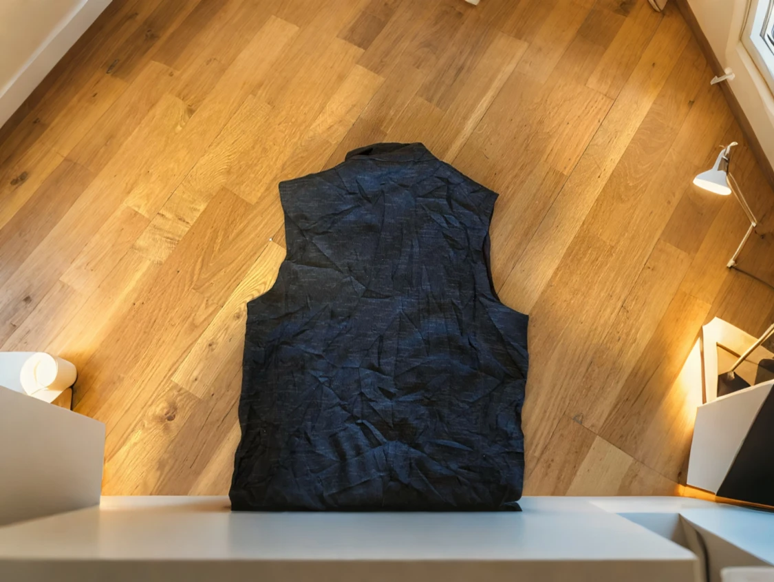 Mörkgrå dunväst från Patagonia - 2