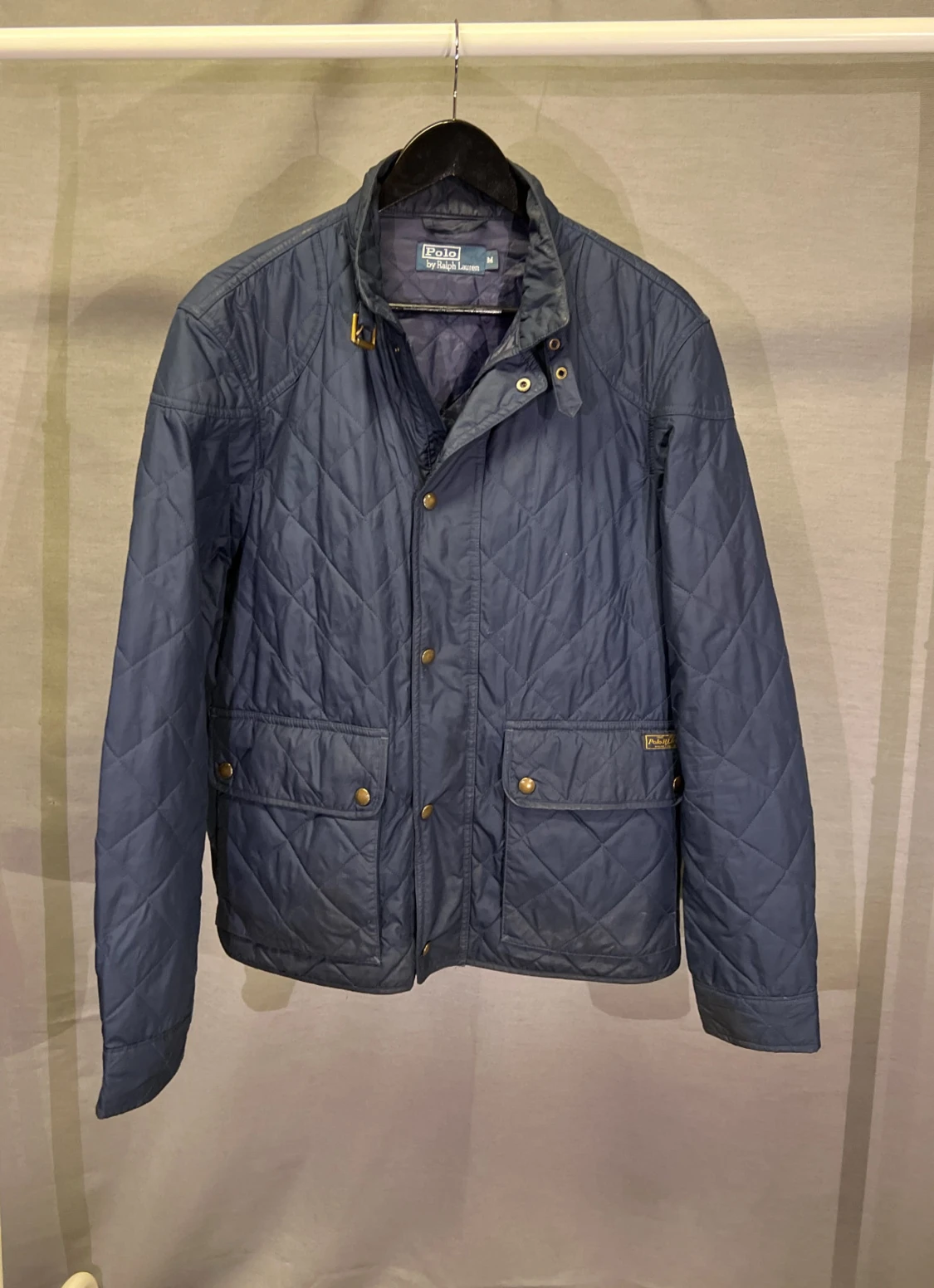 Quiltad field jacka ralph lauren