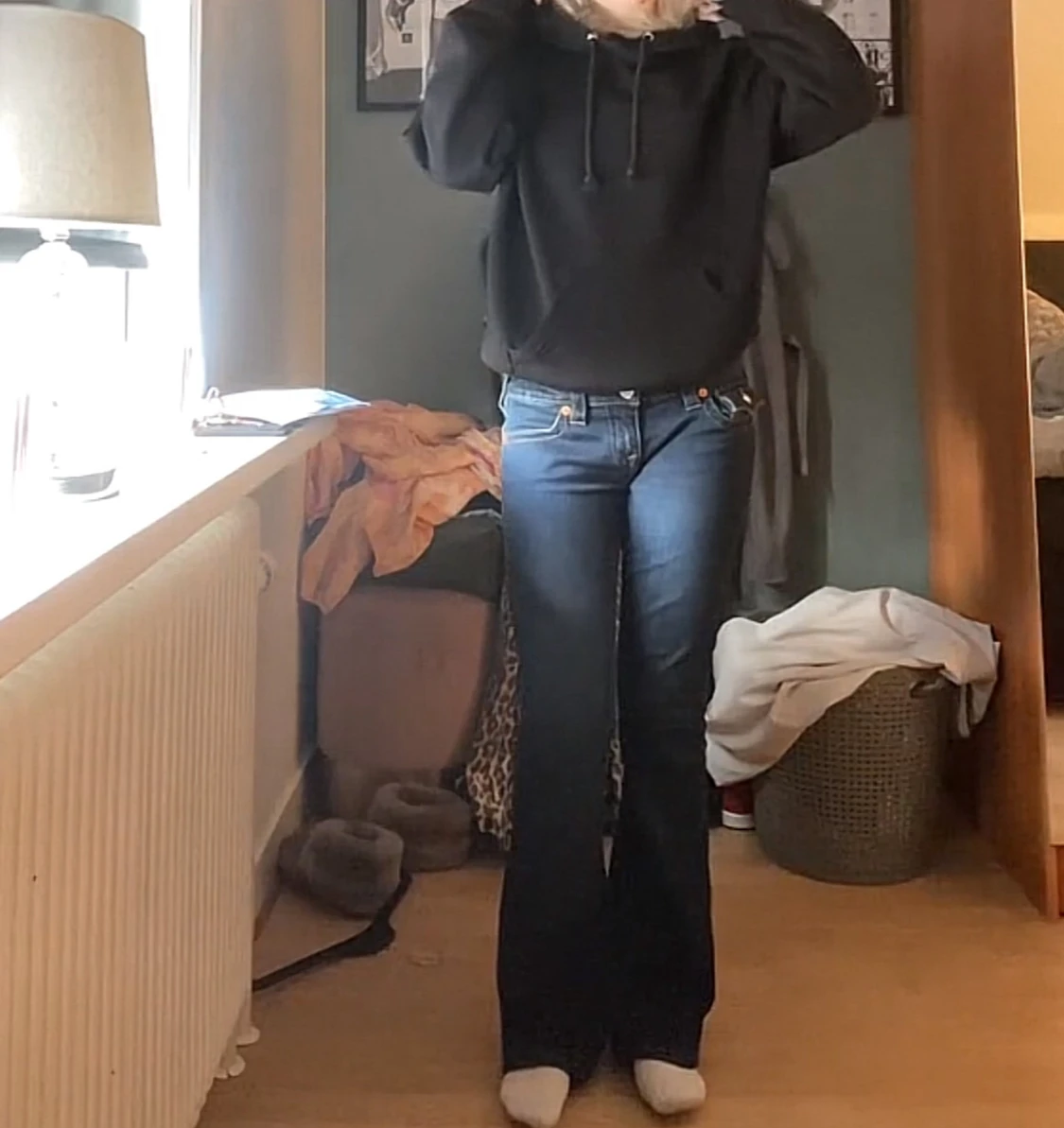 True Religion bootcut jeans mörkblå - 2