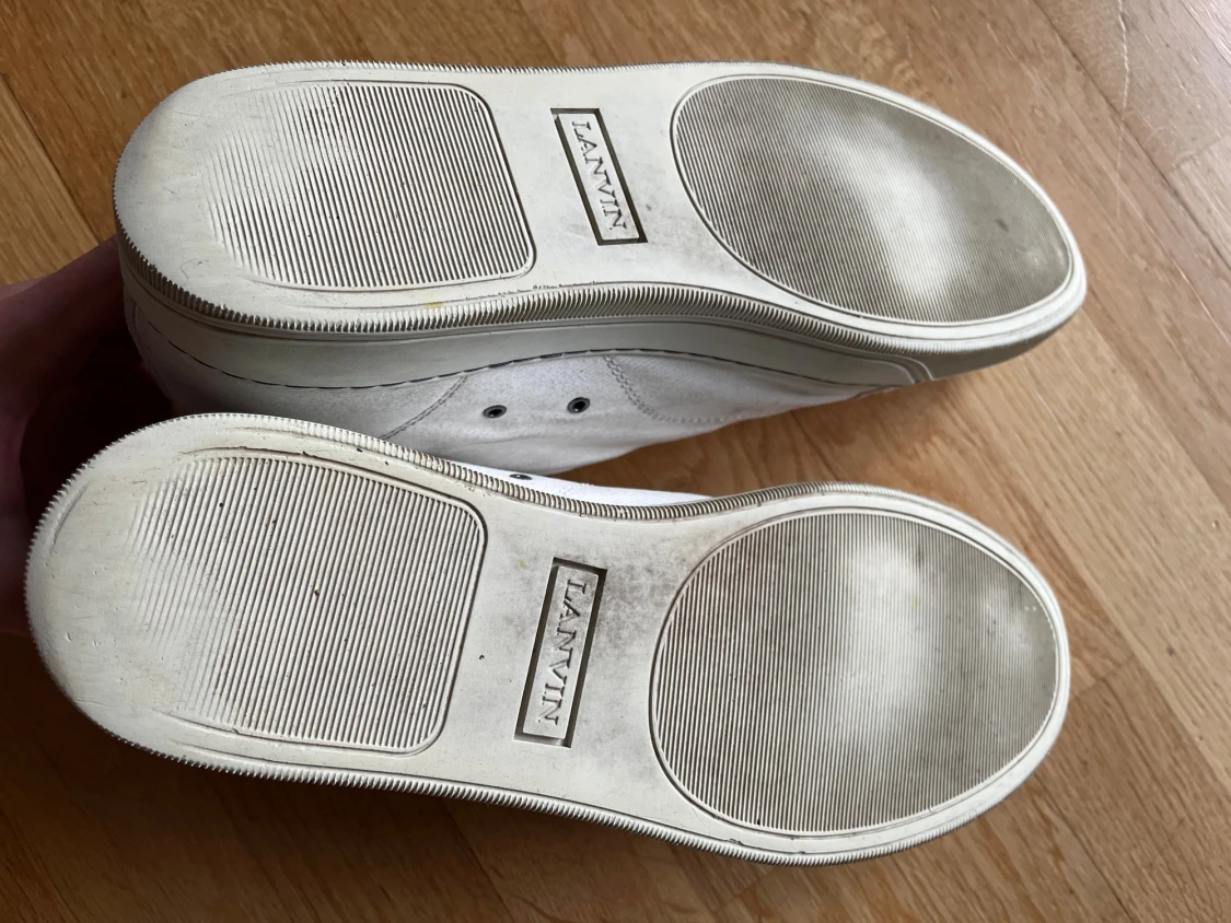 Vita sneakers från Lanvin  - 3