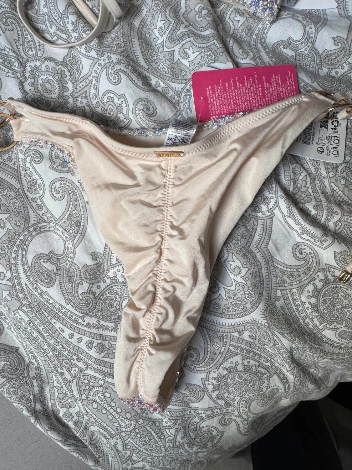 Glittrig bikini från Censored, S - 3