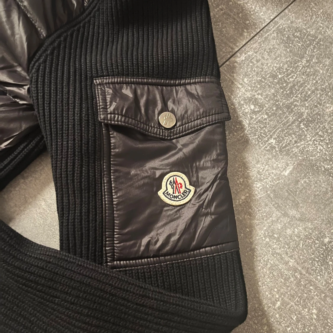 Moncler cardigan svart - 1