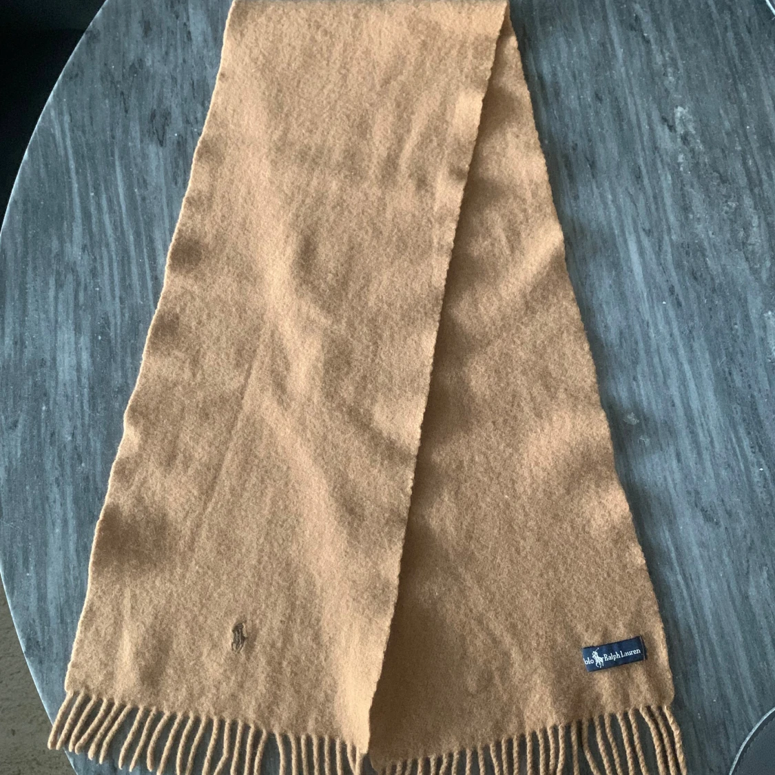 Beige Kashmir halsduk från Polo Ralph Lauren - 1