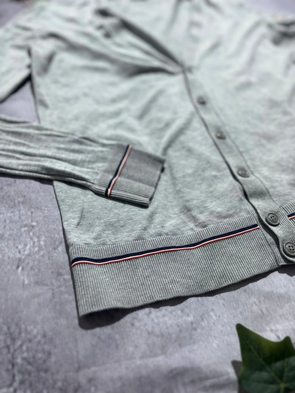 Moncler Maglia Tricot i Grå Storlek M [ÄKTA] - 1