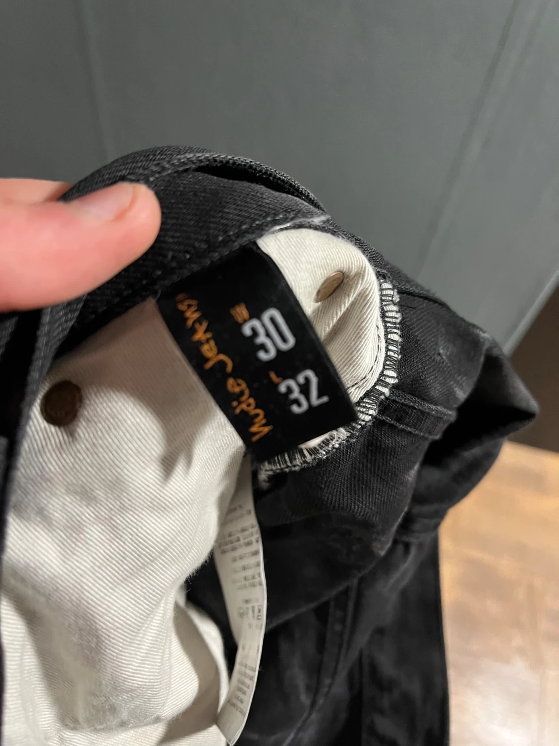Svarta jeans från Nudie Jeans, 30/32 - 2