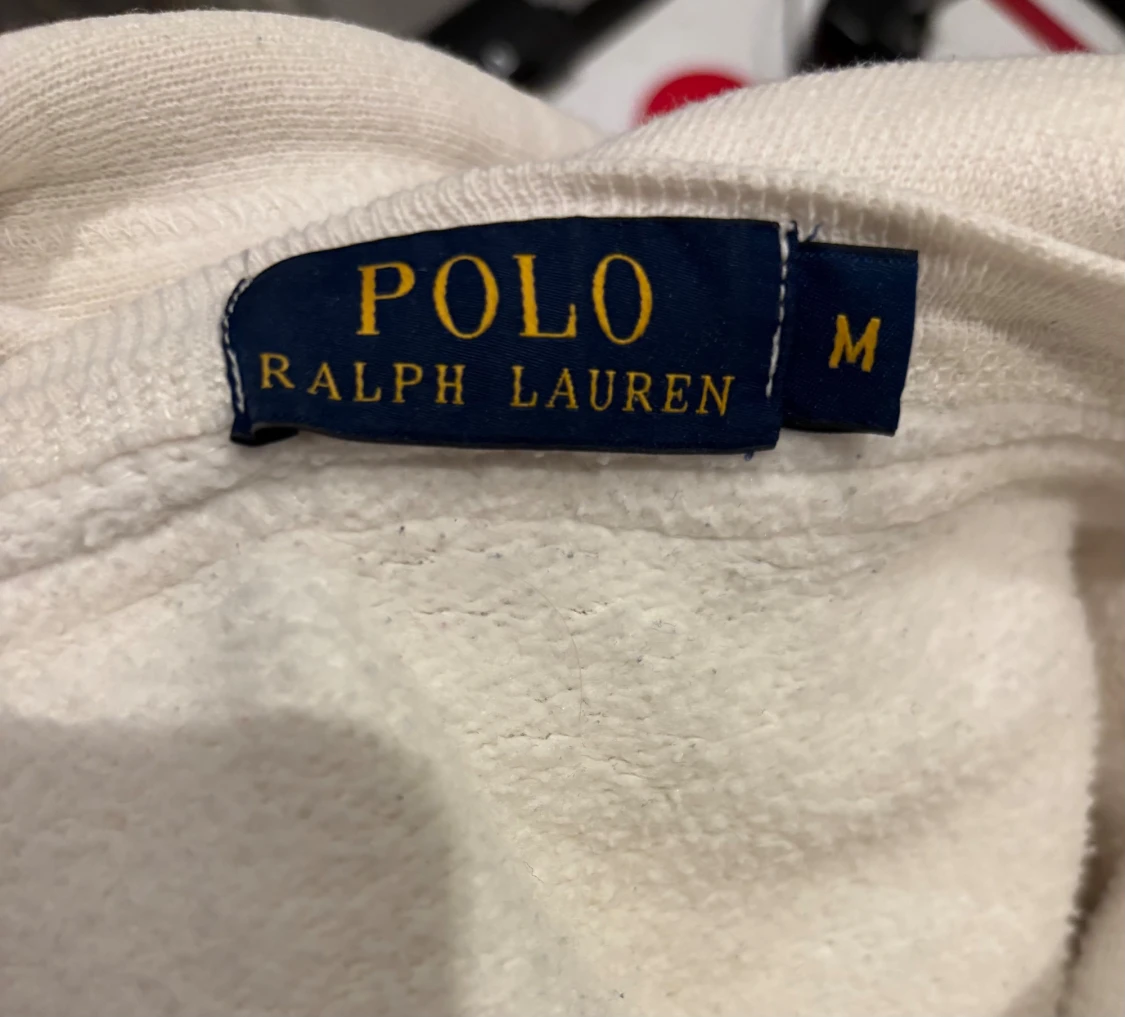Polo Ralph Lauren vit hoodie - 3