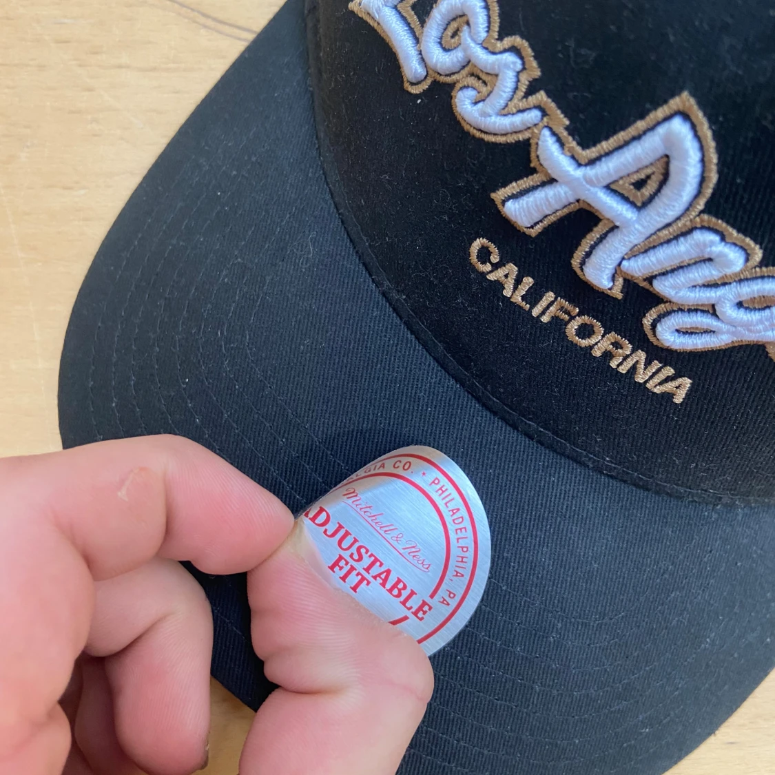 Svart Los Angeles keps Mitchell & Ness - 4