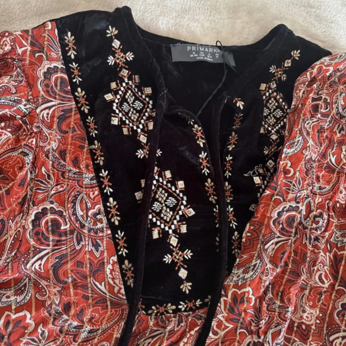 Mönstrad klänning från Primark - 2