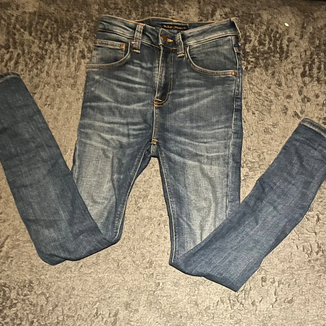 Mörkblå jeans från Nudie - 1