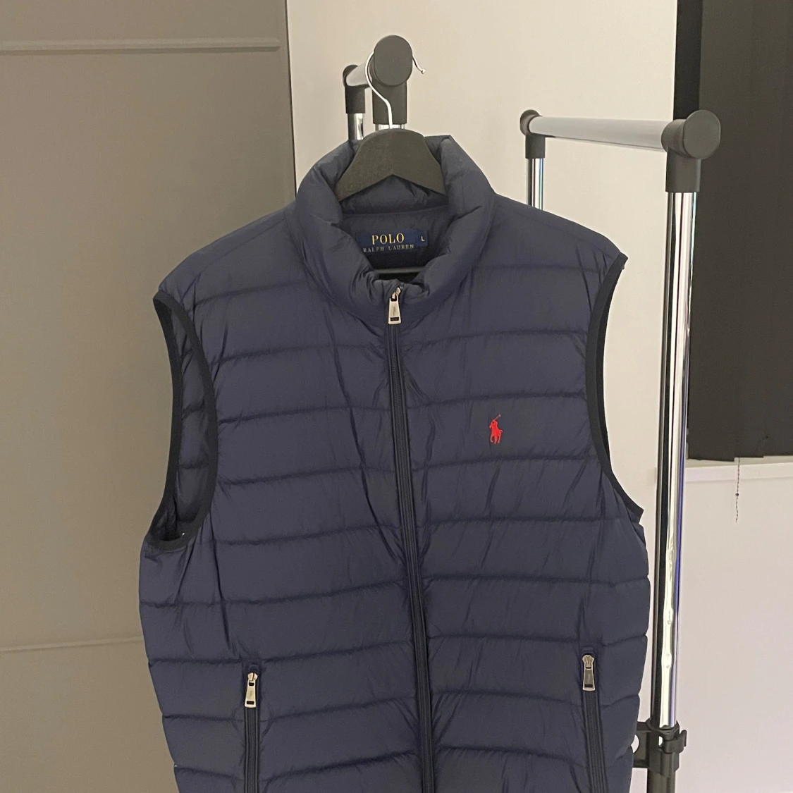 Mörkblå dunväst från Polo Ralph Lauren