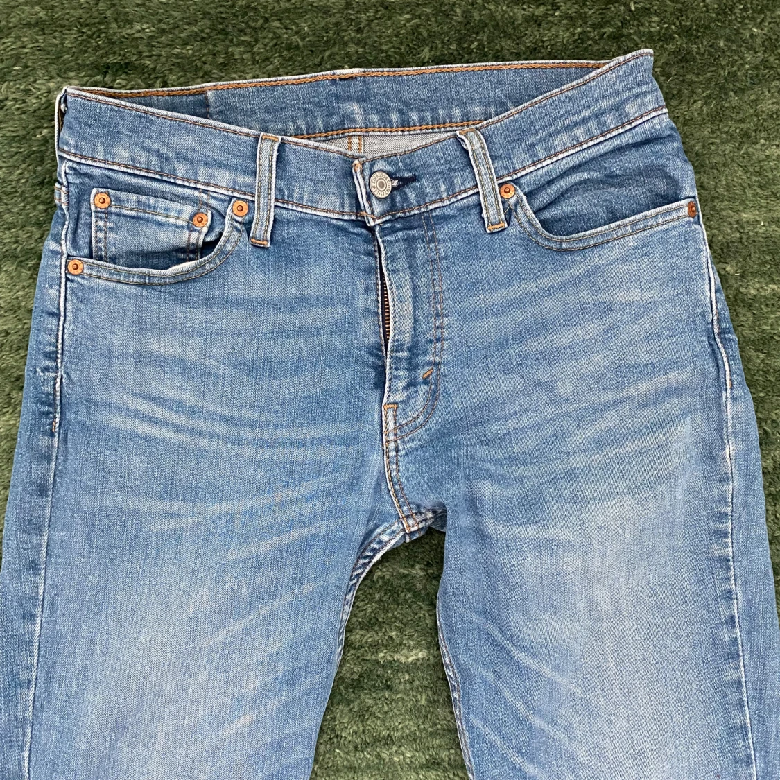 Slim/straight fit Levi's 511 ljusblå jeans - 1