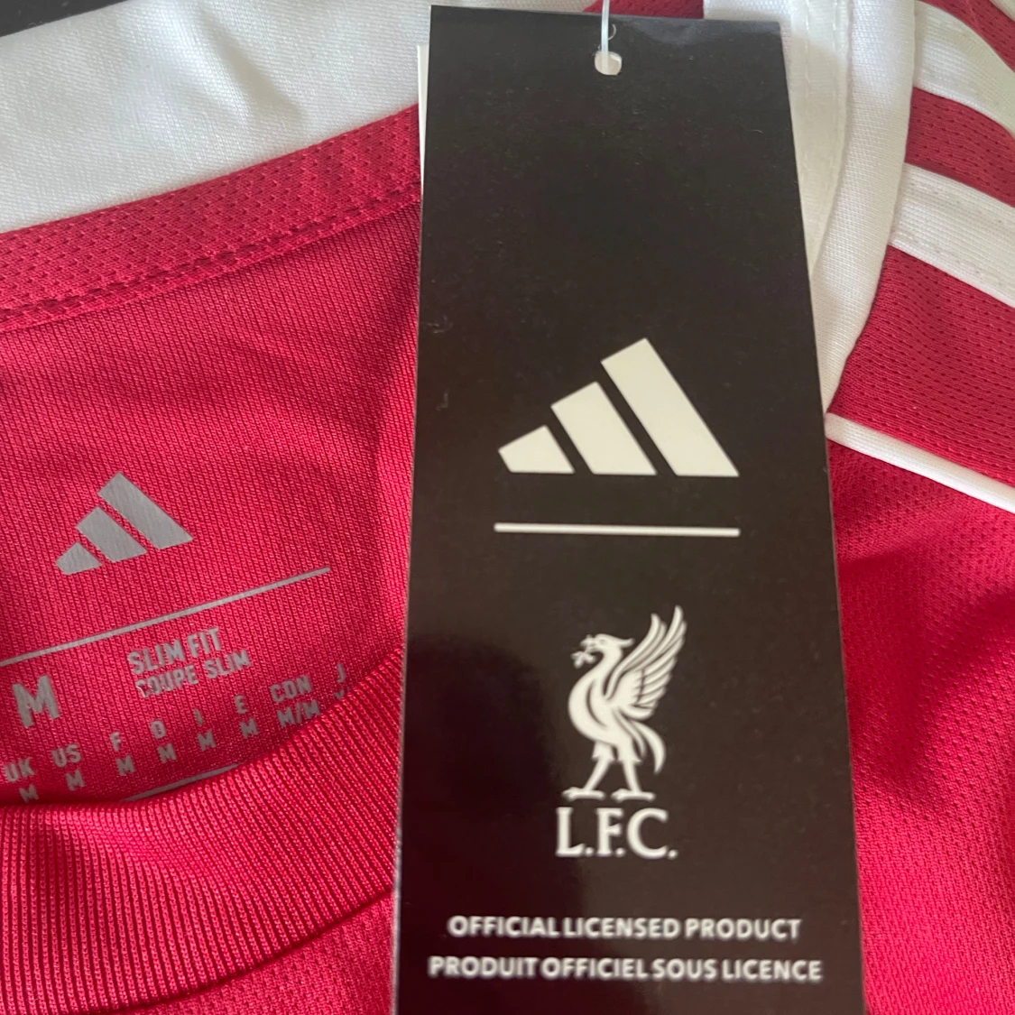 Liverpool FC röd Adidas fotbollströja M - 2