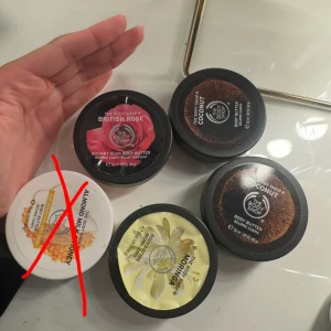 The body shop - Kokosnöt krämerna är typ helt nya! De andra två använda fåtal gånger.