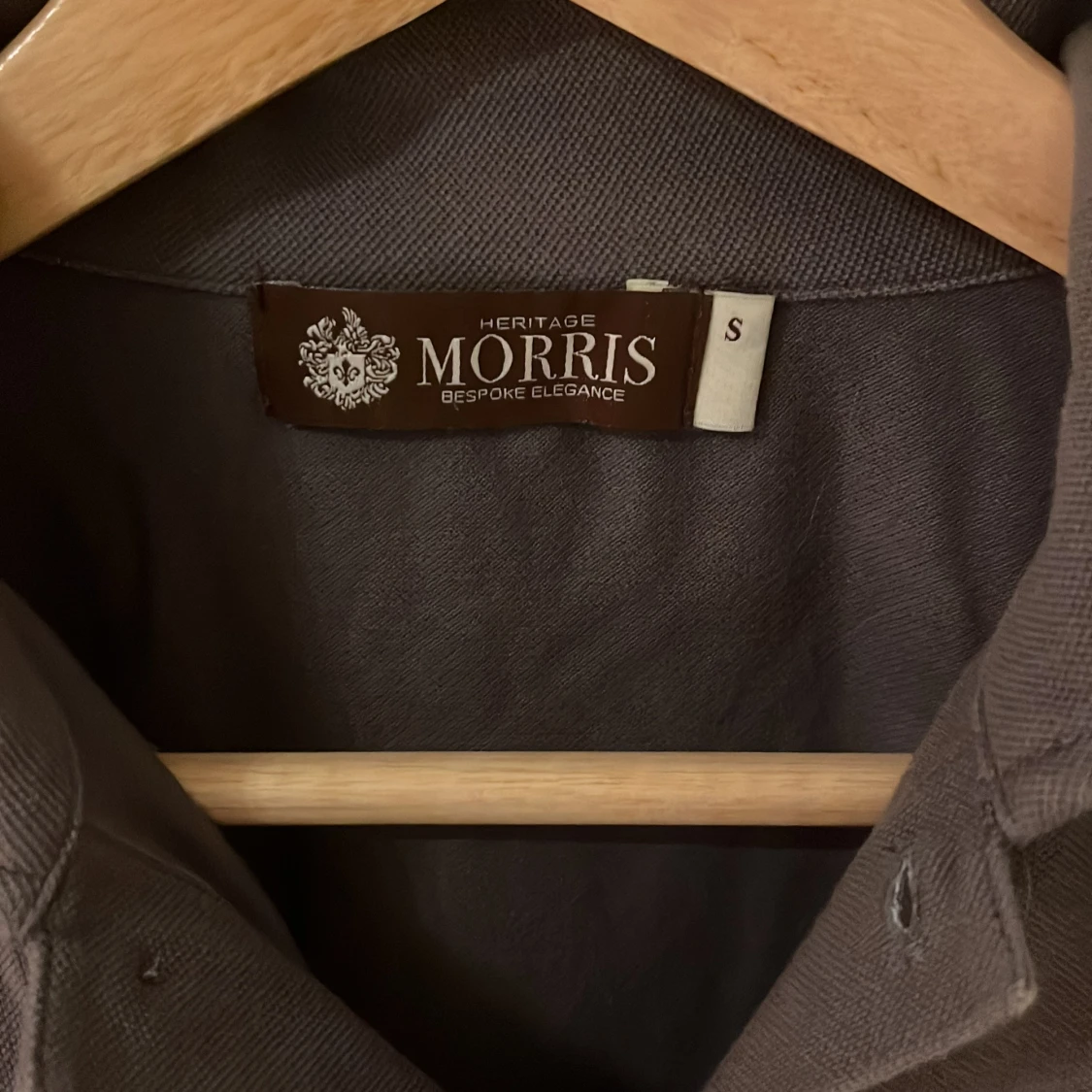 Mörkgrå pikétröja från Morris - 1