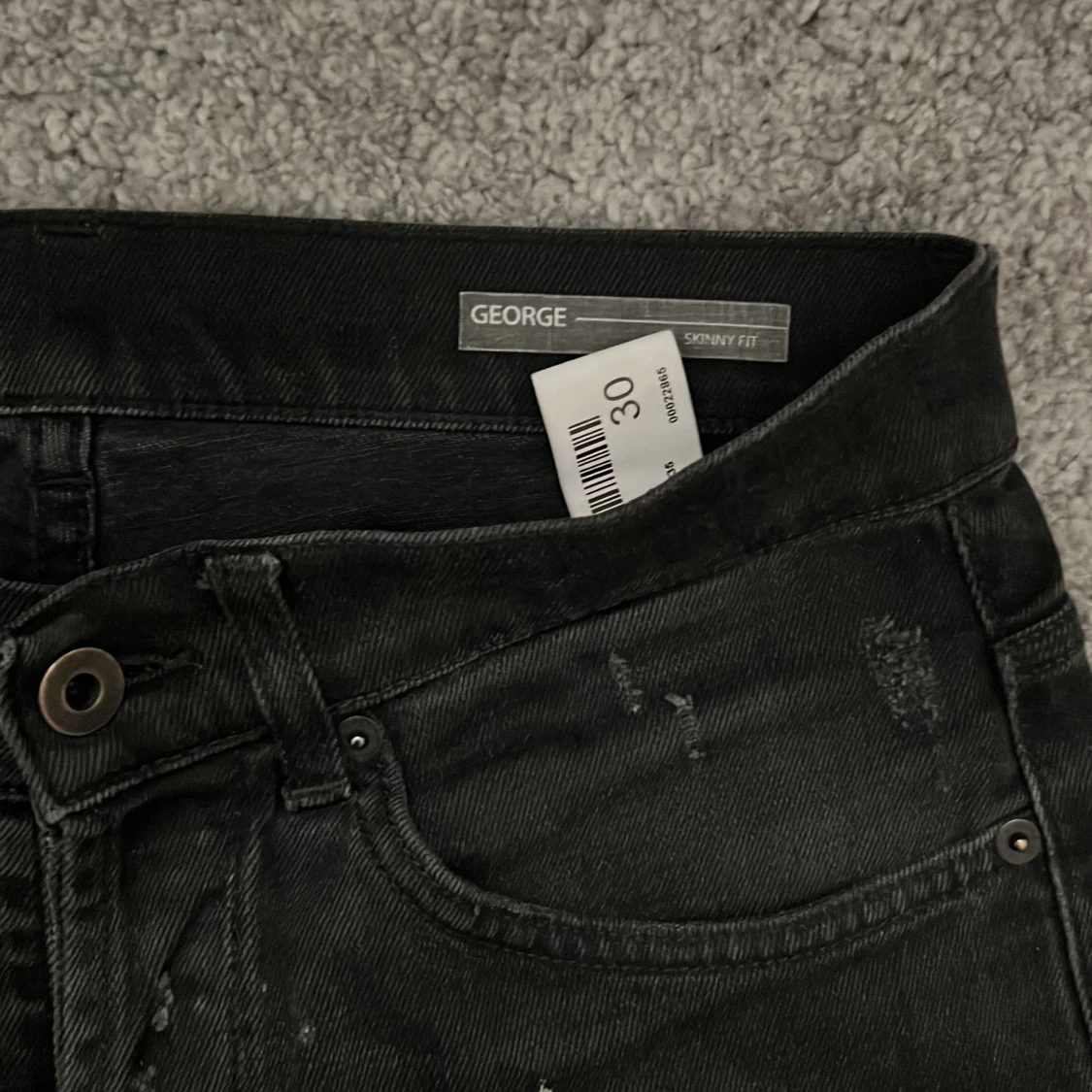 Svarta slim dondup jeans - 2
