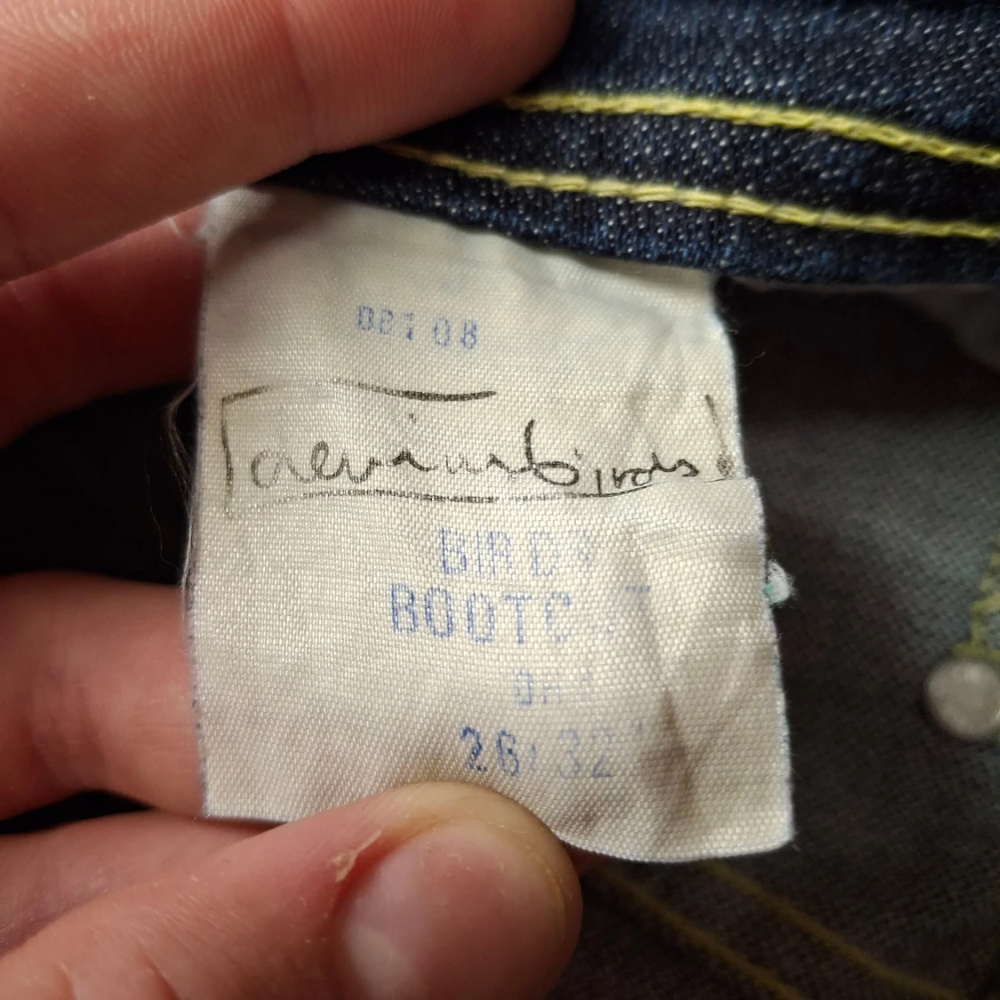 Denimbirds bootcut jeans blå - 2