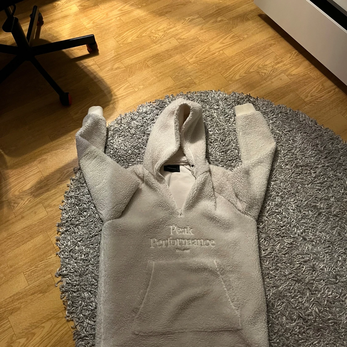 Vit teddyjacka Peak Performance XL - 2