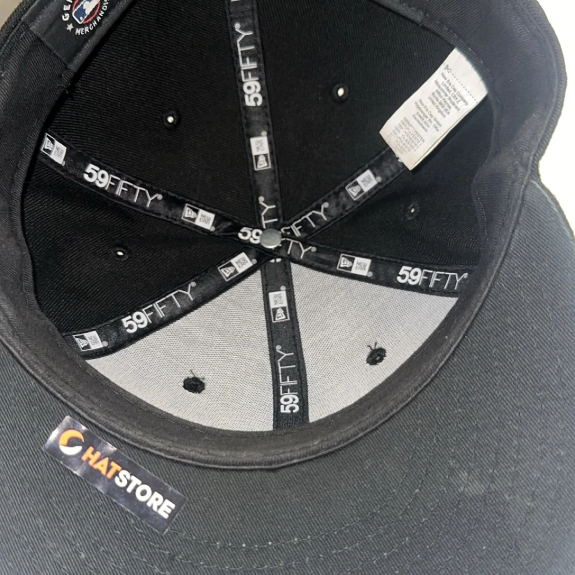 Svart LA-keps från New Era 59FIFTY - 3