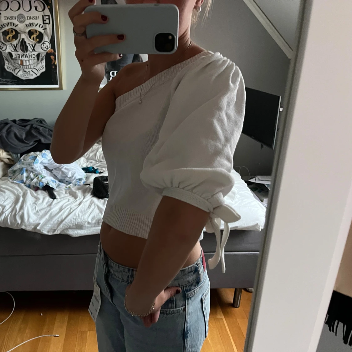 One shoulder topp - 2