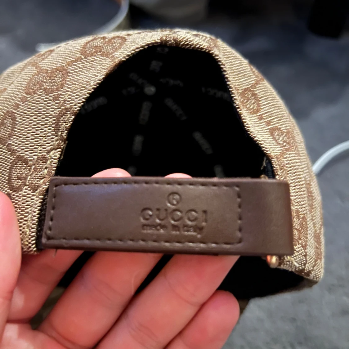 Snygg beige keps - 1