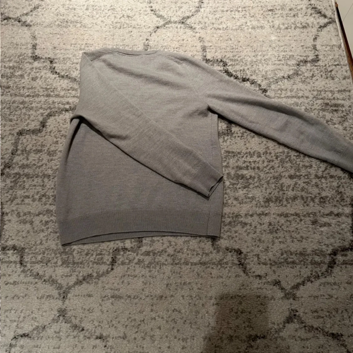 Grå Morris merinoulltröja  M - 3
