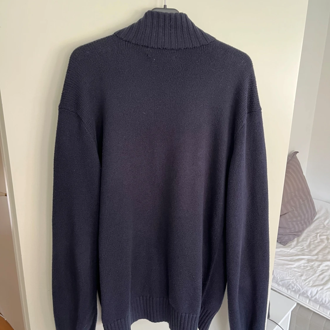 Mörkblå stickad kofta från Polo Ralph Lauren - 2