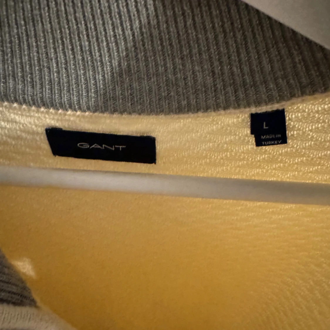 Beige half zip tröja från Gant - 1